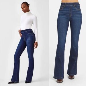 Spanx Flare Jeans Midnight Shade
